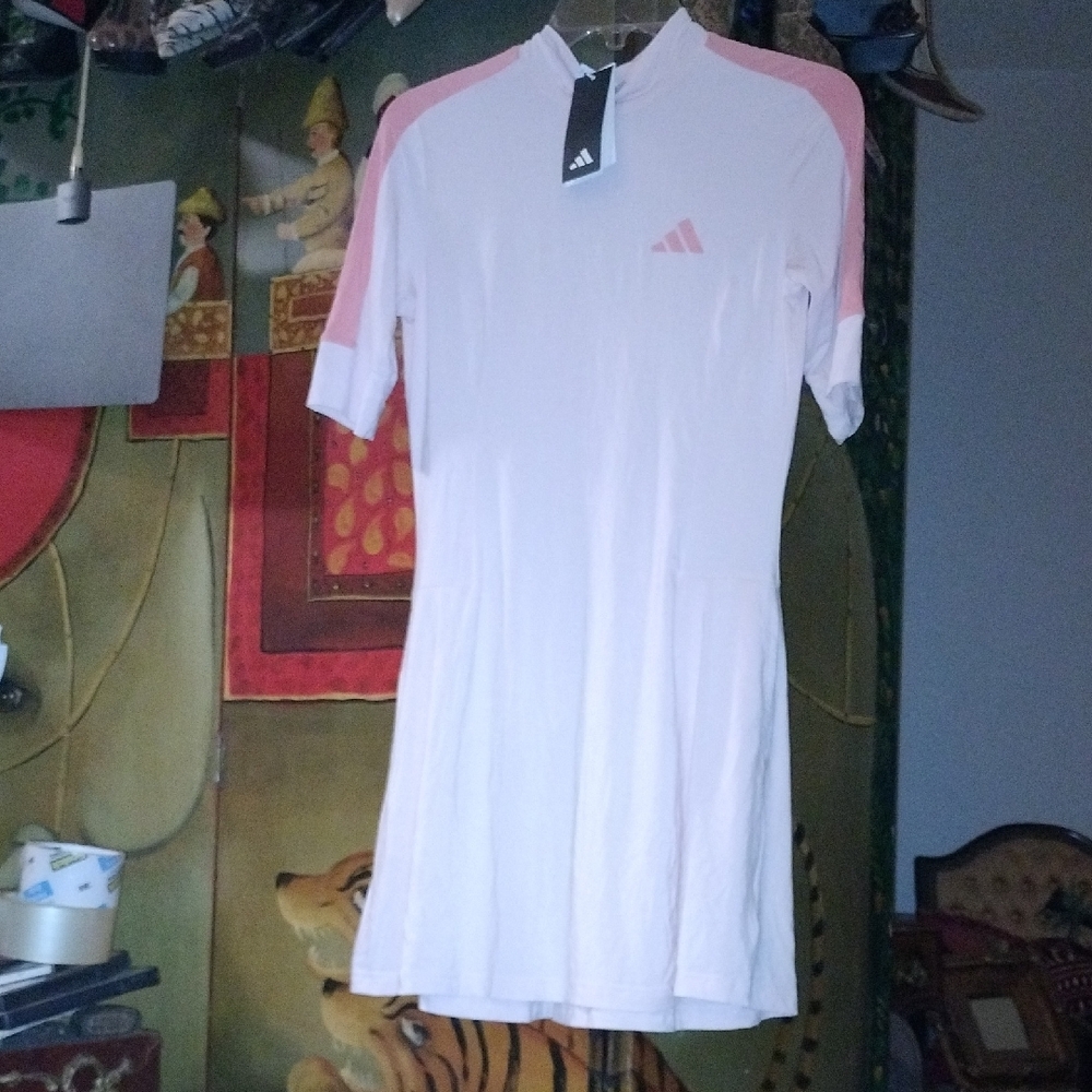 Adidas Baby Pink Athletic Dress & Shorts NWT